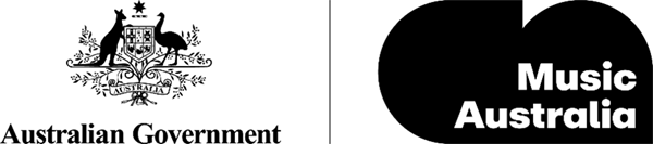 Australian Government Music Australia Logos